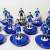 Subbuteo Andrew Table Soccer Panathinaikos 2001-2002 3rd kit on classic Hasbro bases